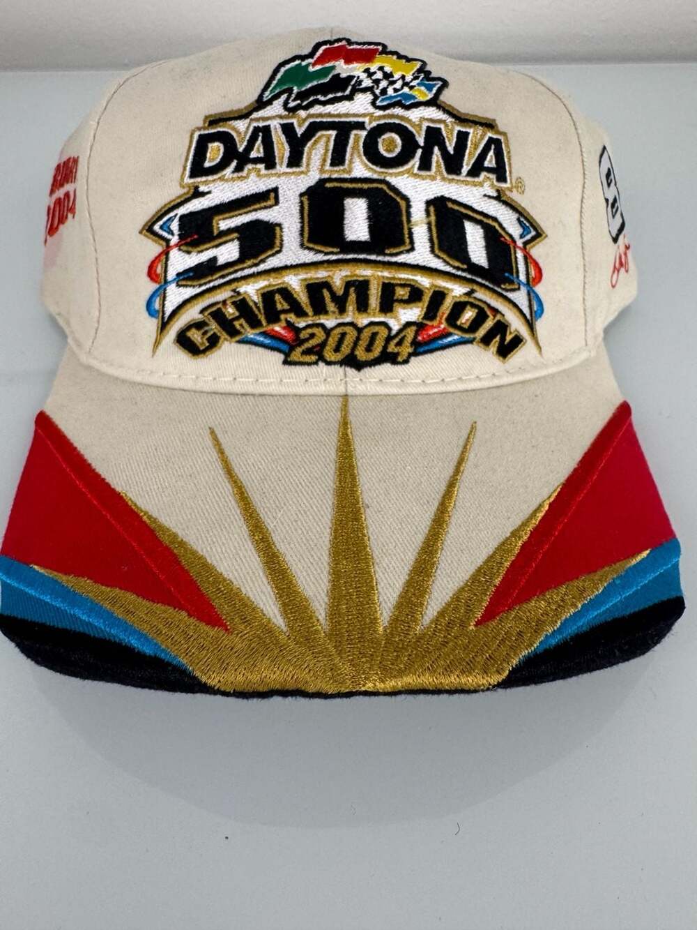 Dale Earnhardt Jr. NASCAR Daytona 500 Champion 2004 Hat Cap
